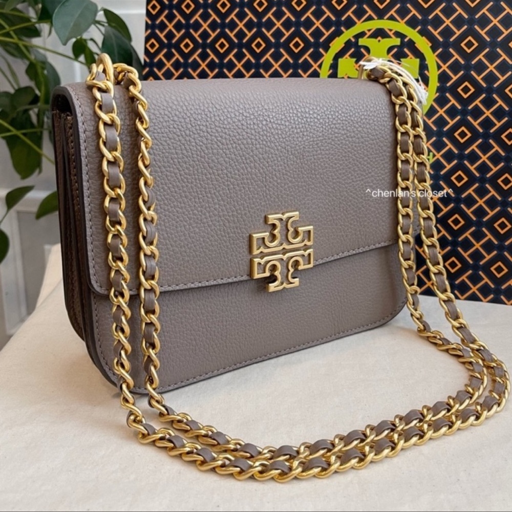 🔥NeW! Tory Burch Britten Small Adjustable Shoulder Bag - Picture 9 of 17